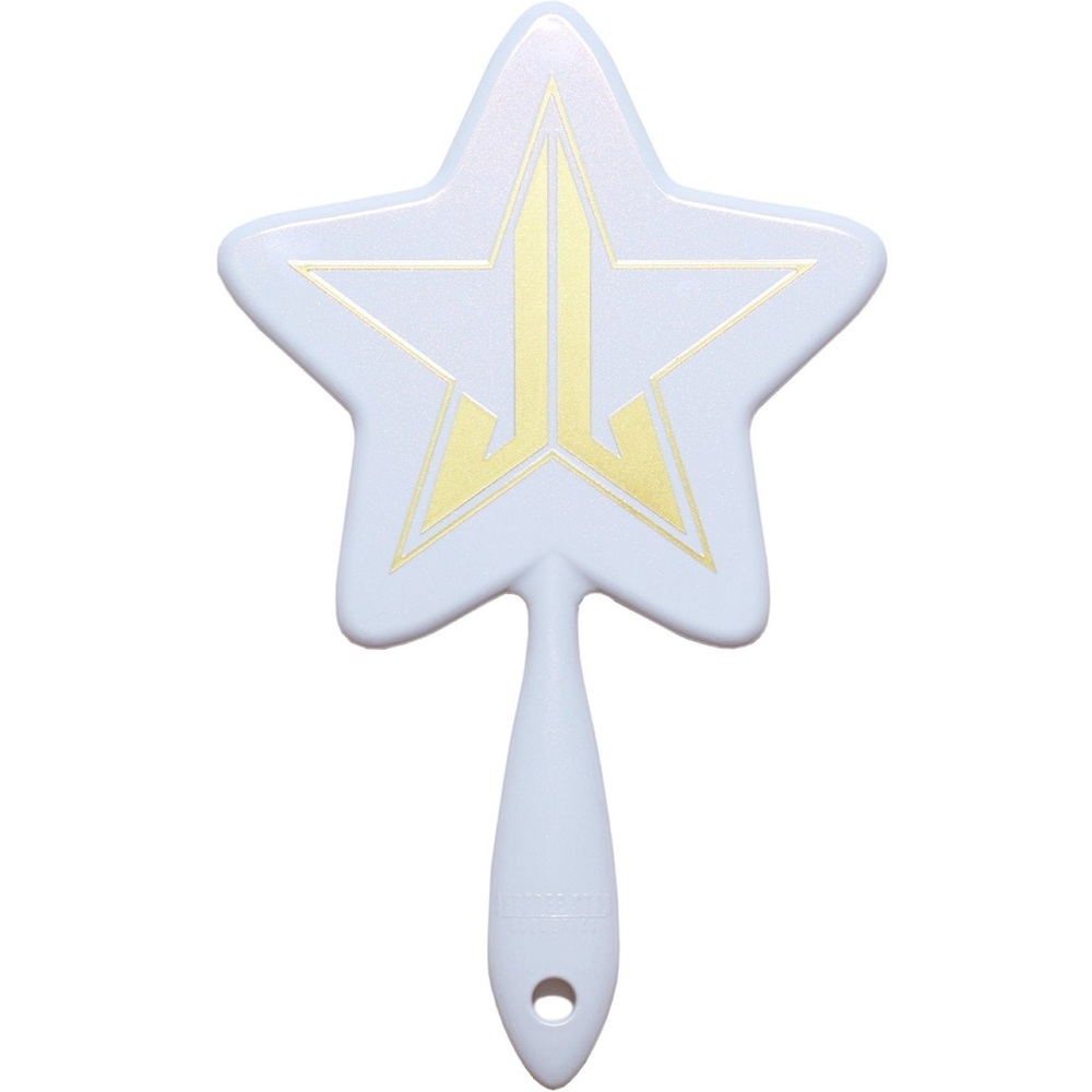 Jeffree Star Cosmetics White Glitter Hand Mirror